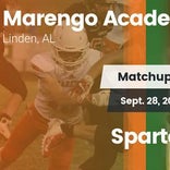 Football Game Recap: Sparta Academy vs. Marengo Academy