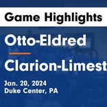 Otto-Eldred piles up the points against Galeton