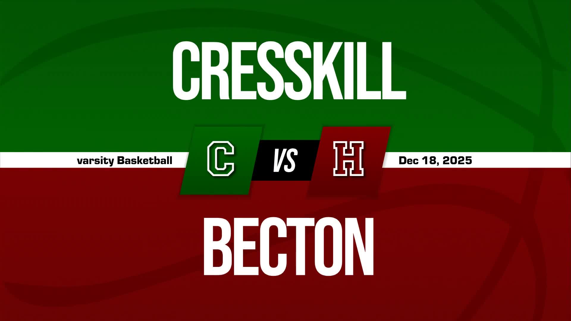Basketball Recap: Becton Falls to Cresskill in First Game of Season + How To Watch