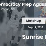 Football Game Recap: Sunrise Mountain vs. Democracy Prep Agassi 