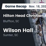 Football Game Recap: Wilson Hall Barons vs. Hilton Head Christian Academy Eagles