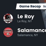 Football Game Recap: Salamanca Warriors vs. Le Roy Oatkan Knights