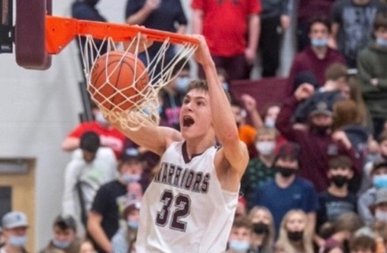 High school basketball Class of 2025 standout Cooper Flagg guides team