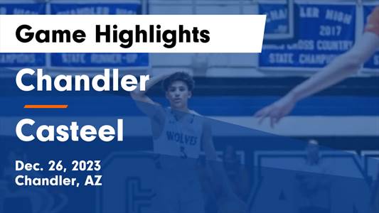 Aidan Schmidt leads Casteel to victory over Chandler