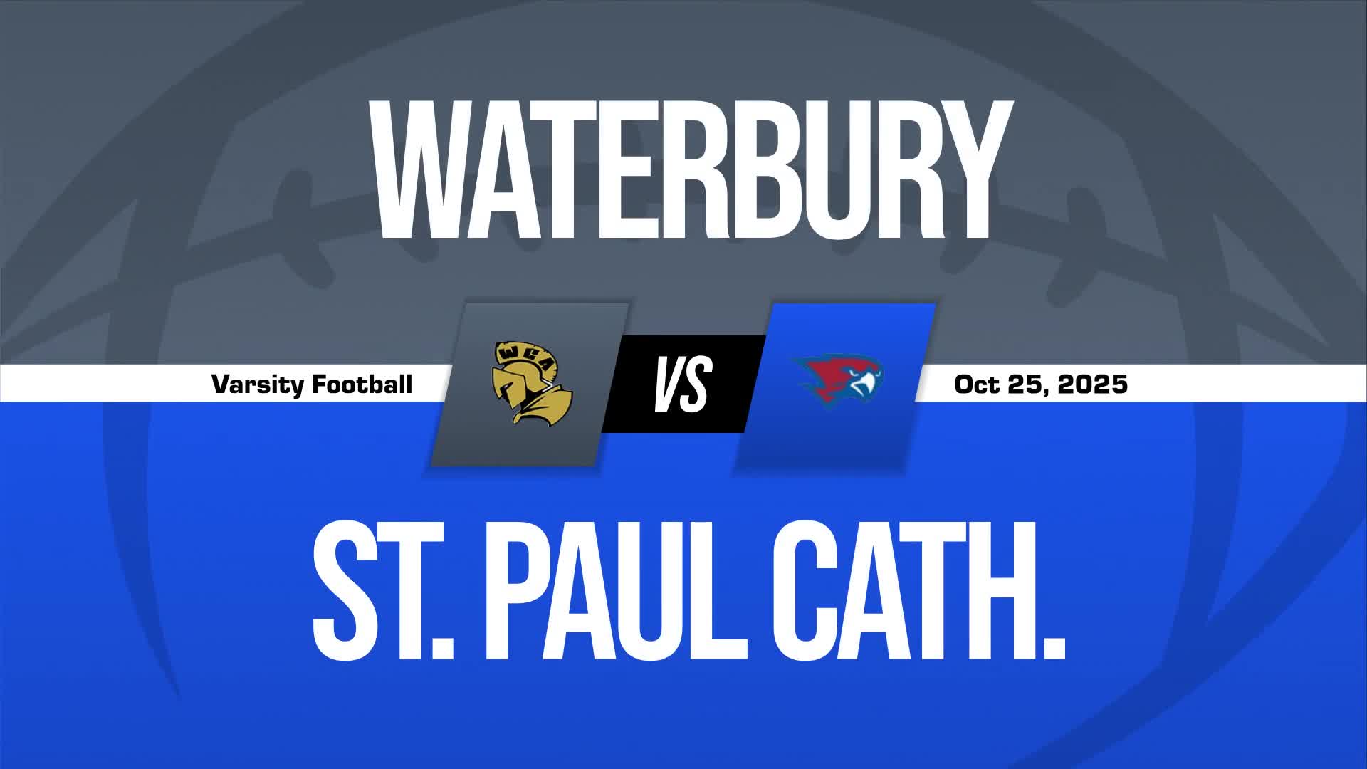 Football Game Preview: St. Paul Catholic Falcons vs. Derby Red Raiders + How To Watch
