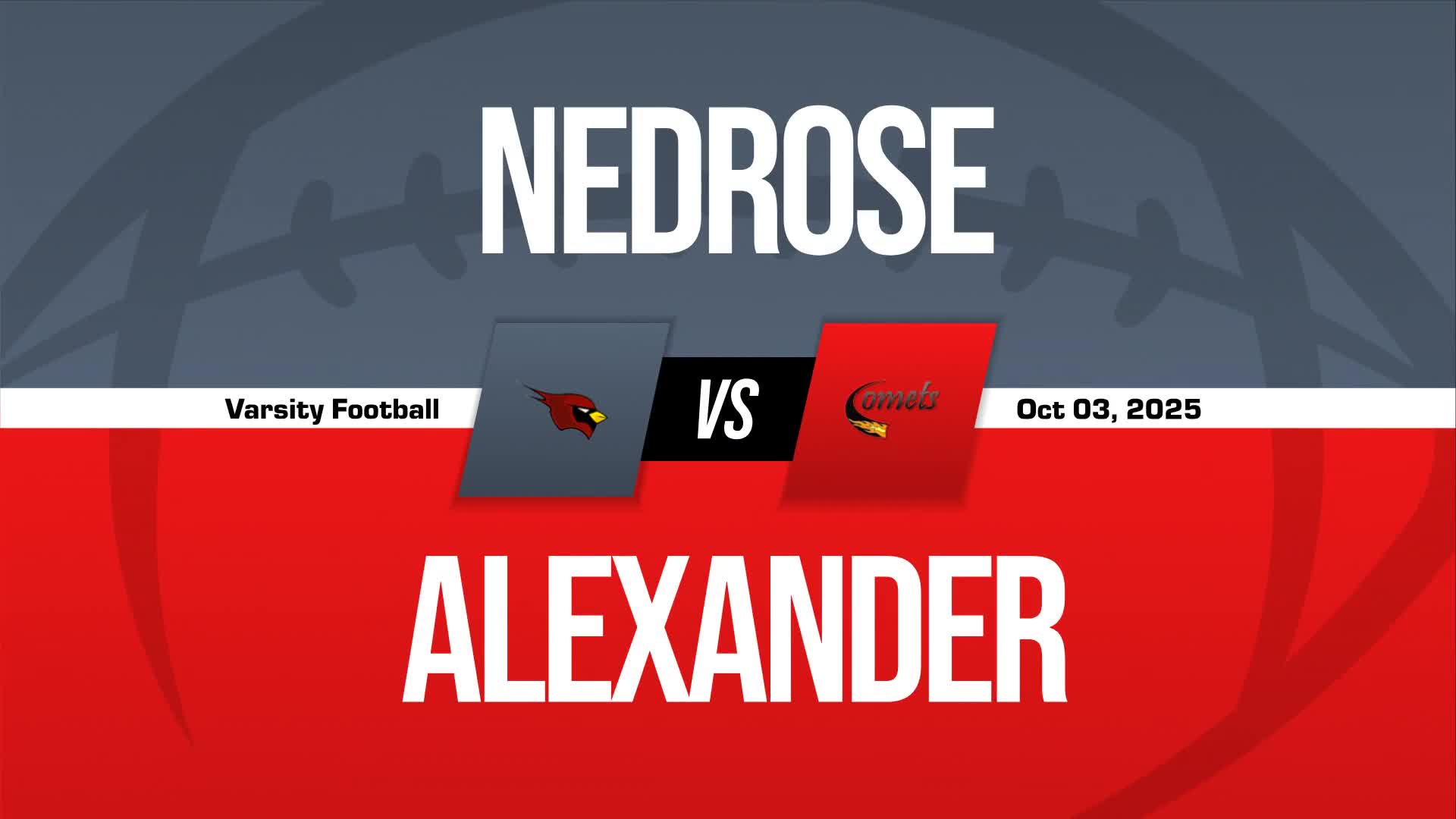 Football Recap: Nedrose Comes Up Short