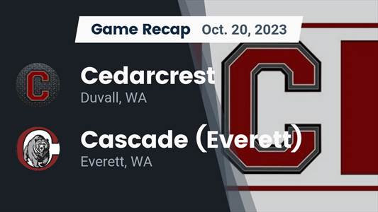 Football Game Recap: Cedarcrest Red Wolves vs. Cascade Bruins