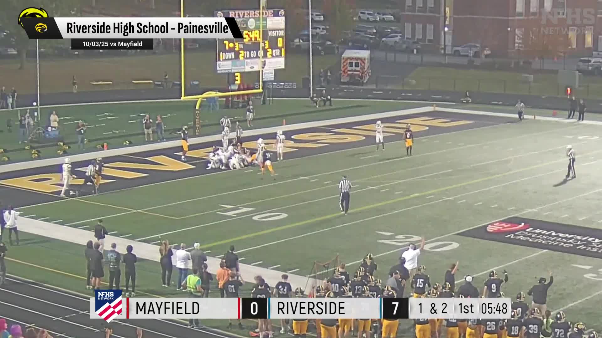 Football Recap: Friday's  Win Is Riverside's Fourth in Last Five Outings + How To Watch