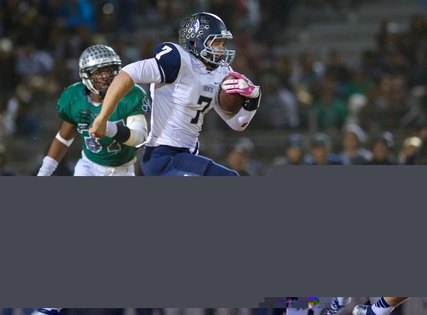Coltin Gerhart will lead Vista Murrieta into the Inland Division final against Centennial, a contest that should feature loads of points.
