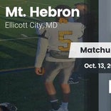 Football Game Recap: Mt. Hebron vs. Reservoir