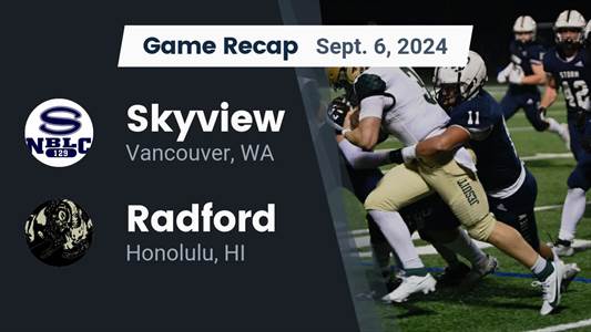 Football Recap: Radford Comes Up Short in High-Profile  Match wi