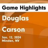 Douglas piles up the points against Reed