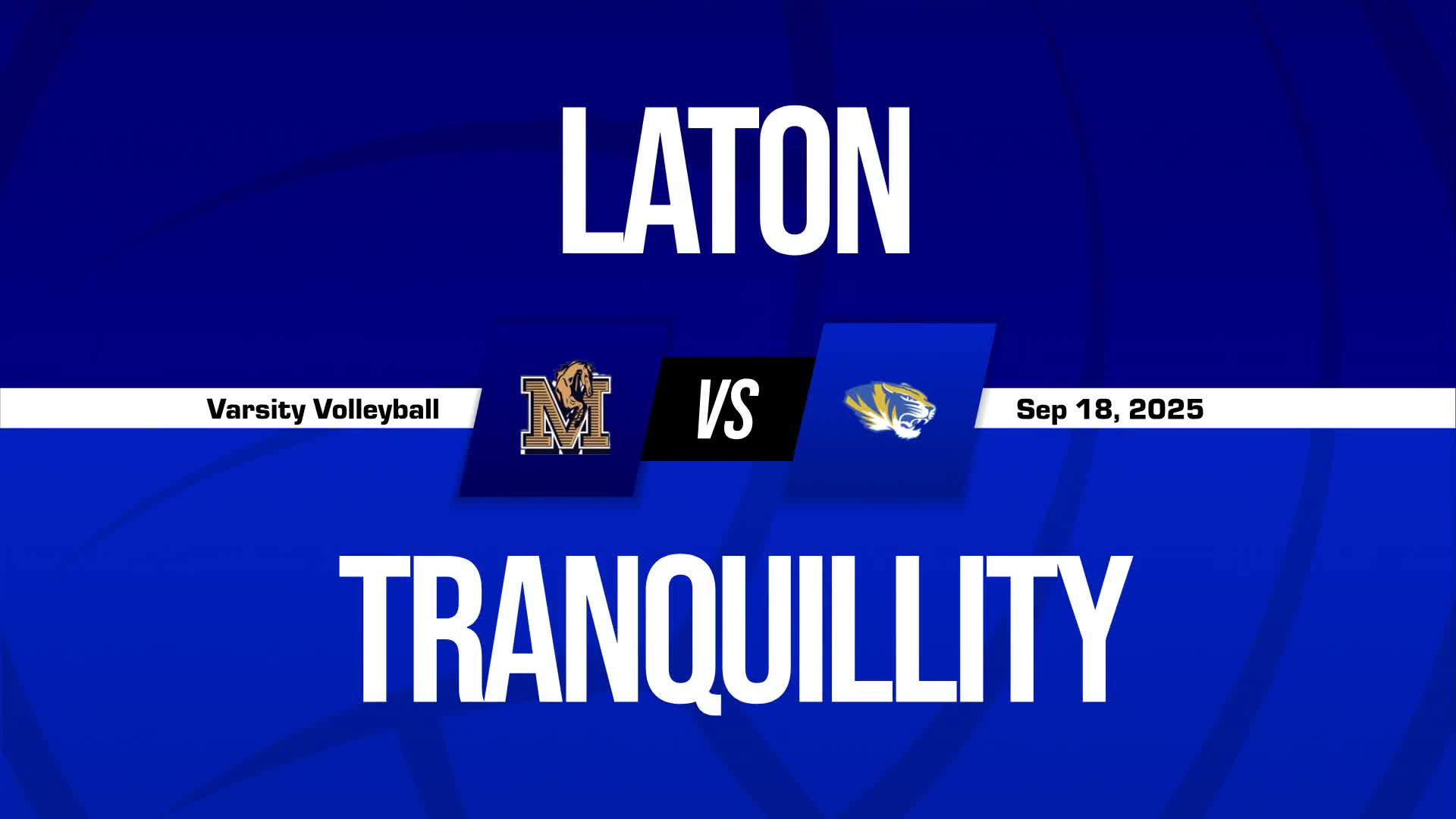 Volleyball Recap: Tranquillity Snaps Five-Game Streak of Wins at