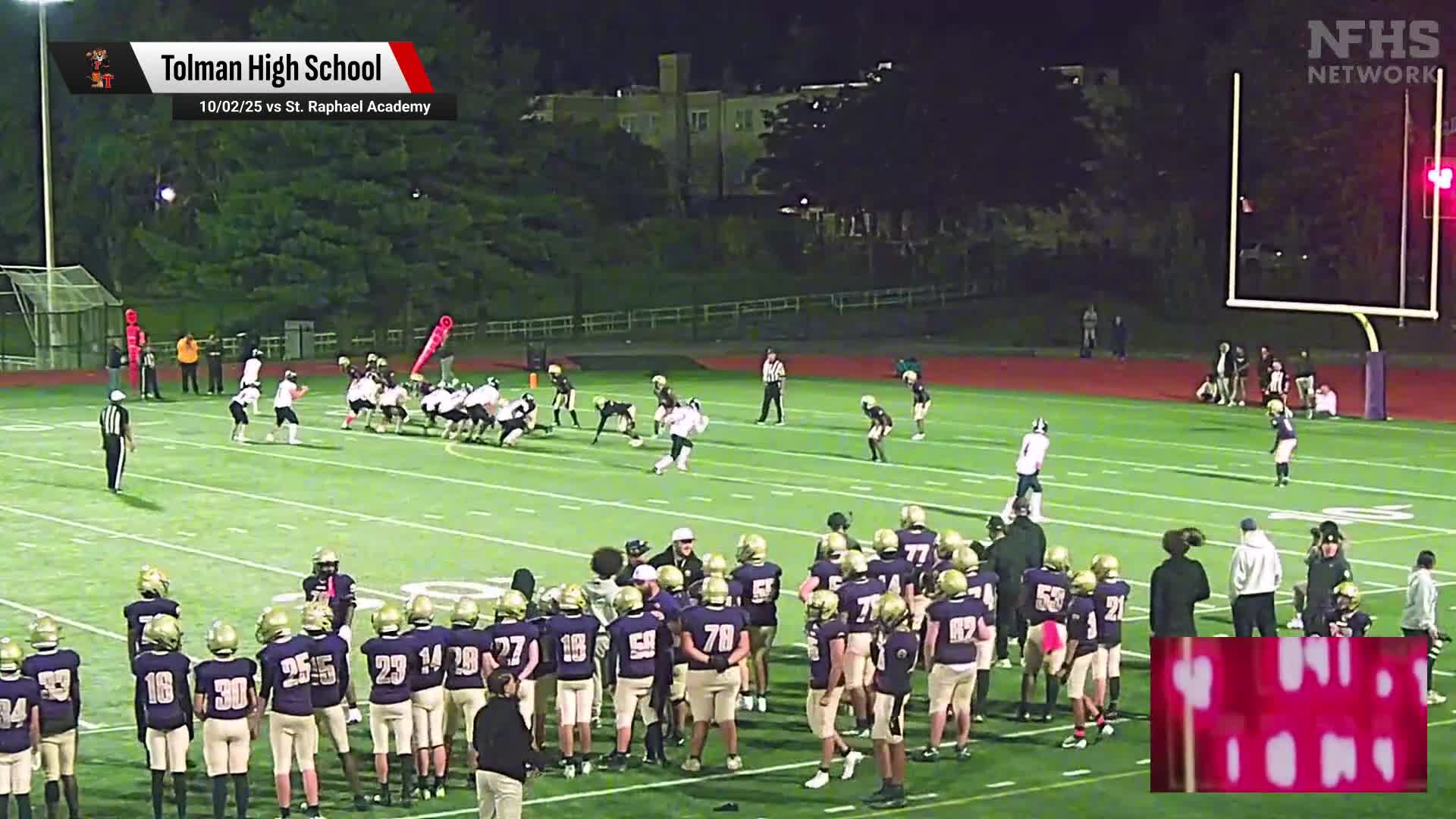 Football Recap: Tolman Has No Trouble Against Mt. Pleasant