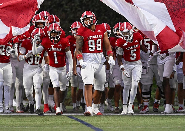 After losing to St. John Bosco 48-0 during the regular season, Orange Lutheran flipped the script and ended the Braves' season in the Southern Section playoffs Friday night. (FILE PHOTO: Marc Gewertz)