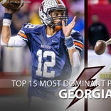 Top 15 most dominant GA programs since '06