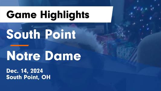 Basketball Recap: South Point Turns Things Around After  Road Lo