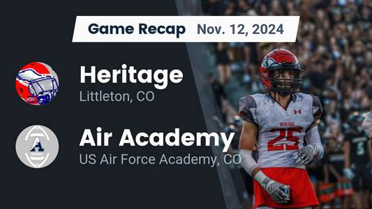 Football Recap: Heritage Takes a Tough Playoff Loss