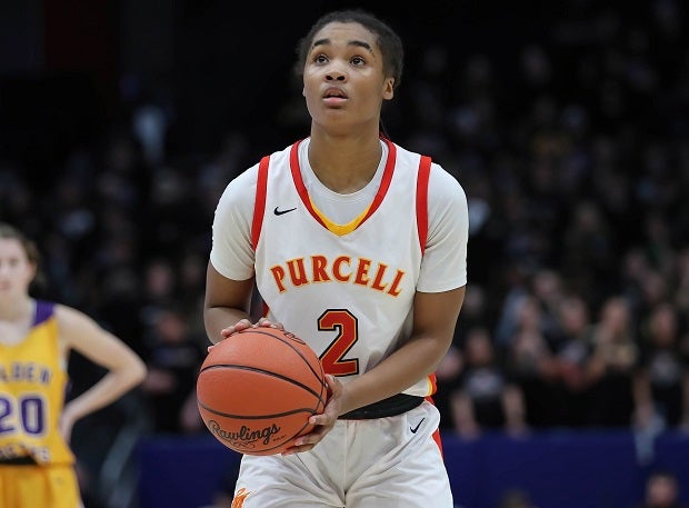 Dee Alexander of Purcell Marian is the Ohio MaxPreps Player of the Year for the second straight season. The 6-foot-1 junior guard led the Cavaliers to a 28-1 record and third straight Division II championship. (Photo: Scott Iles)
