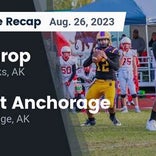 Football Game Recap: South Anchorage Wolverines vs. West Anchorage Eagles