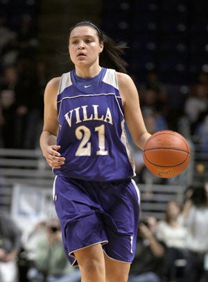 Kayla McBride as a senior at Villa Maria
Academy in Erie, Pa.