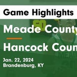 Basketball Game Recap: Hancock County Hornets vs. Meade County Green Waves