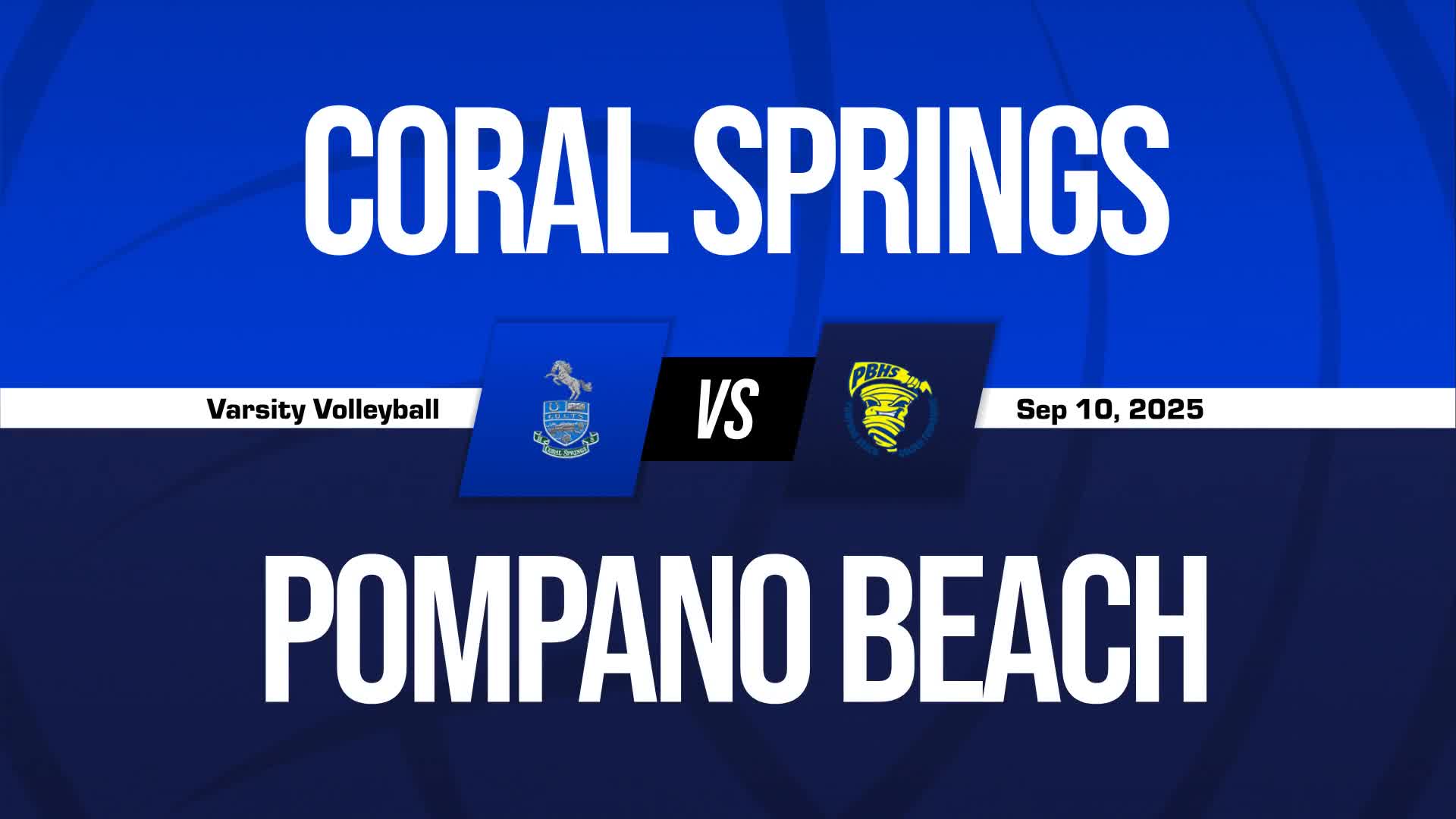 Volleyball Recap: Coral Springs Has No Trouble Against Hallandale + How To Watch