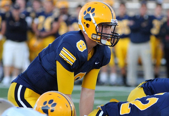 St. Ignatius QB Mark Myers passed for 273 yards and five TDs during the Wildcats' 47-7 win over Mentor on Friday.