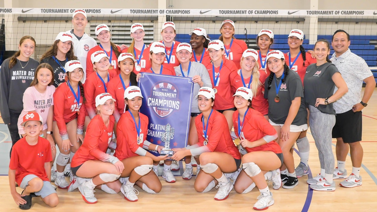 Mater Dei wins Nike TOC volleyball title