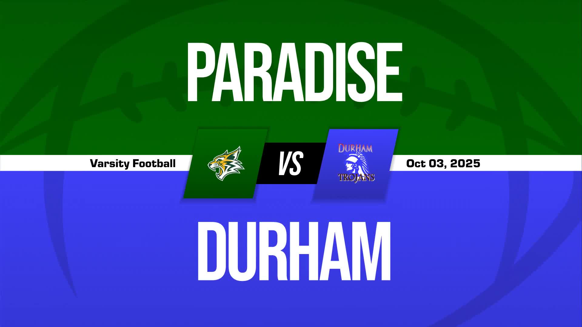 Football Game Preview: Paradise Bobcats vs. Winters Warriors + How To Watch