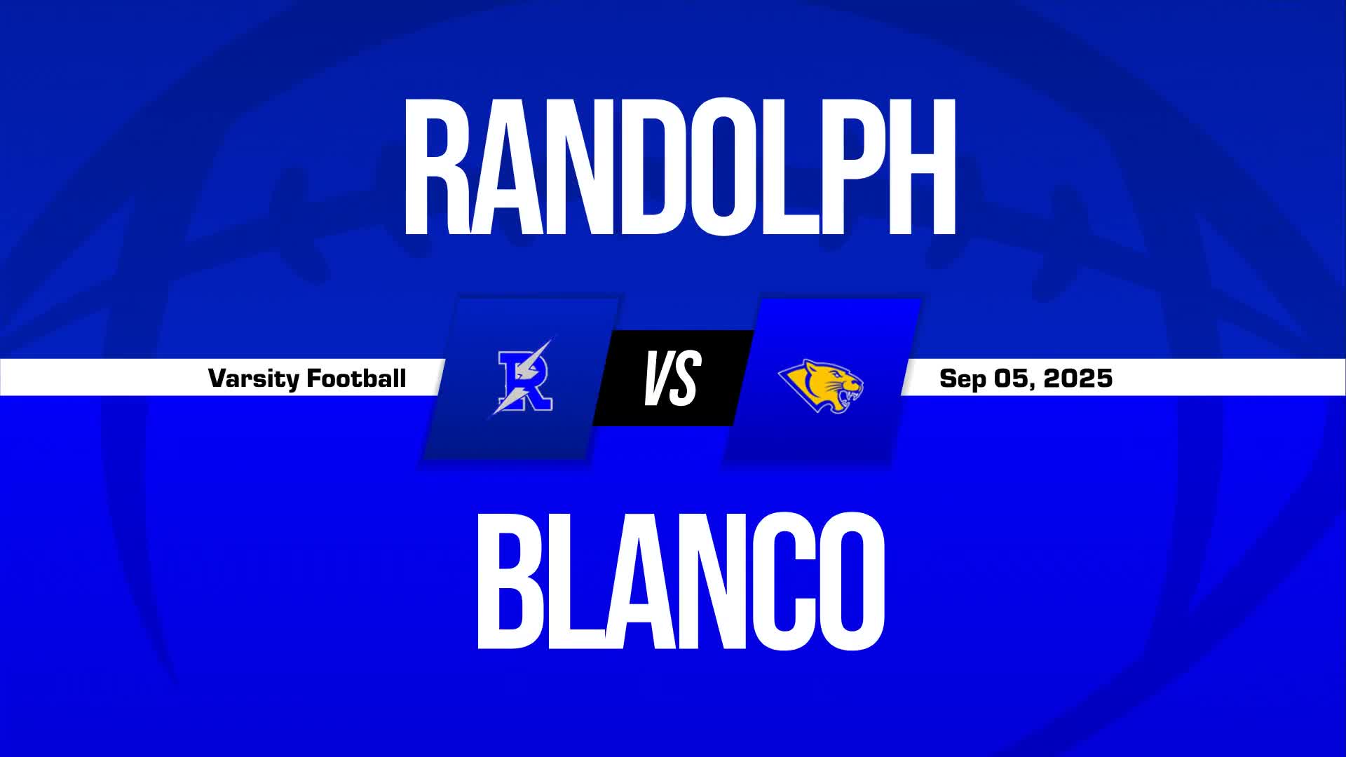 Football Recap: Blanco's Luck Takes a Turn for the Worse  on Friday + How To Watch