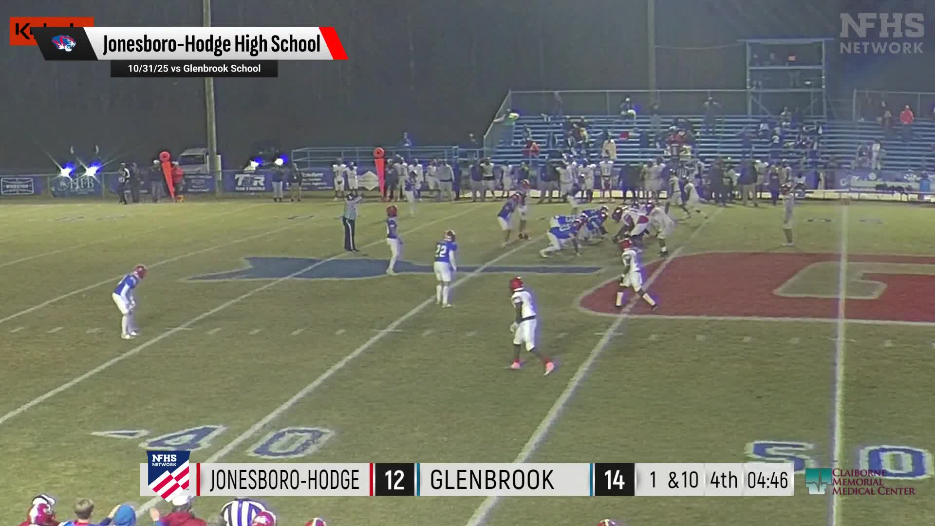 Football Recap: Jonesboro-Hodge Piles Up the Points Against Cedar Creek + How To Watch