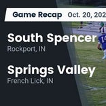 Football Game Recap: South Spencer Rebels vs. Springs Valley Blackhawks