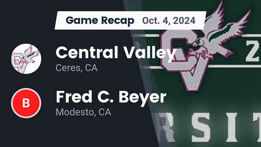 Football Recap: Central Valley Takes a Loss