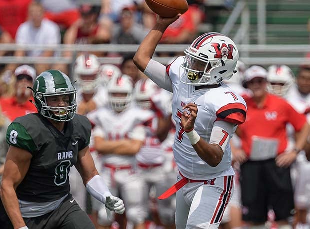 Wayne senior Rashad Mckee has thrown 46 touchdowns in two years. 