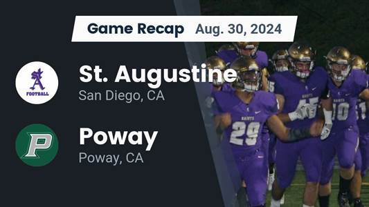 Football Recap: Caelyb Aguirre's Big Game Can't Quite Lead St. Augustine over Poway