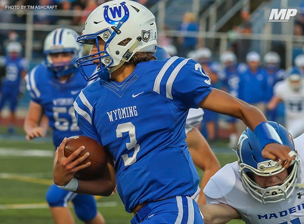 Wyoming senior quarterback Evan Prater accounted for 146 touchdowns and was 40-2 in 42 career starts. 