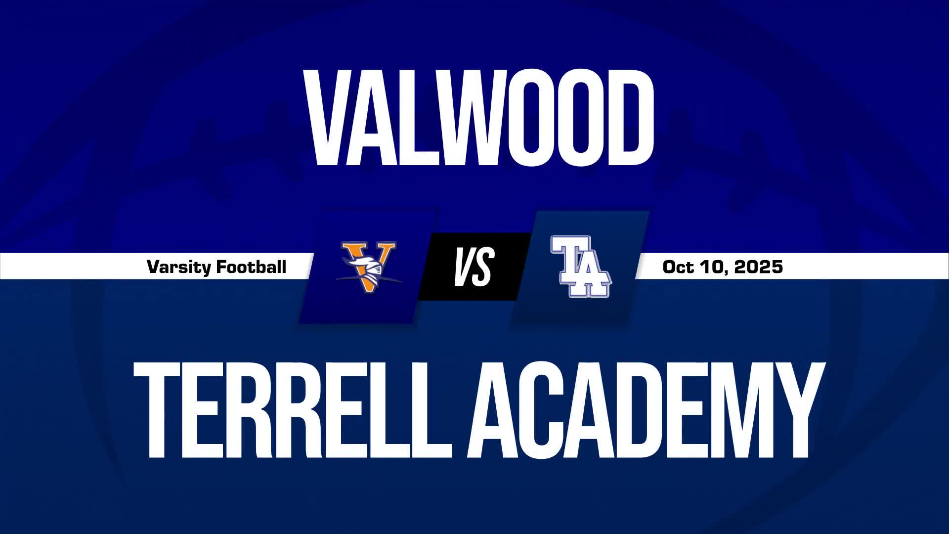 Football Recap: Terrell Academy Comes Up Short + How To Watch
