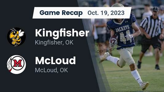 Football Game Recap: McLoud Redskins vs. Kingfisher Yellowjackets