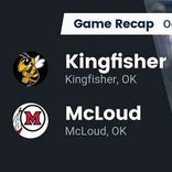 Football Game Recap: McLoud Redskins vs. Kingfisher Yellowjackets