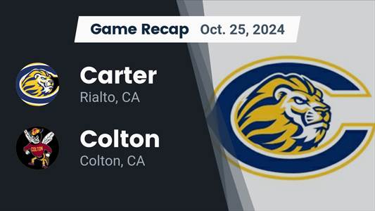 Football Game Preview: Carter Lions vs. Arroyo Valley Hawks