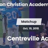 Football Game Recap: Clinton Christian Academy vs. Centreville A