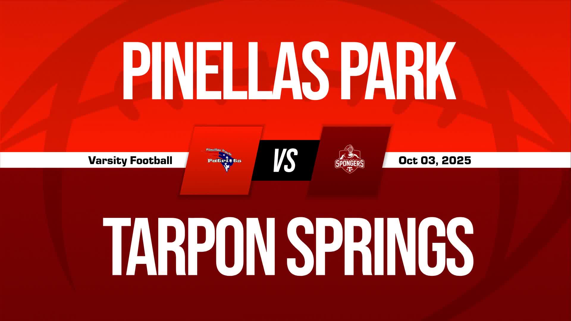 Football Recap: Pinellas Park Skates Past Tarpon Springs with Ease