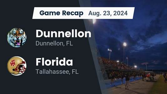 Football Recap: Dunnellon Starts Season with  Victory Against Florida State University High School