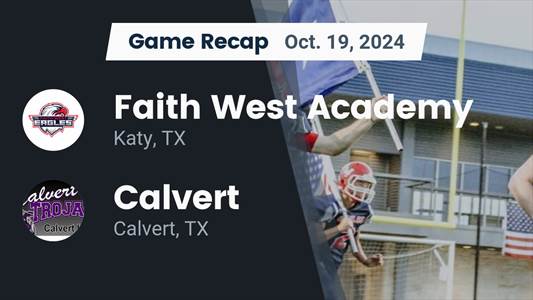 Football Recap: Calvert Skates Past Buckholts with Ease