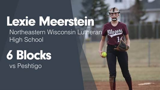 Lexie Meerstein Game Report: vs Oconto