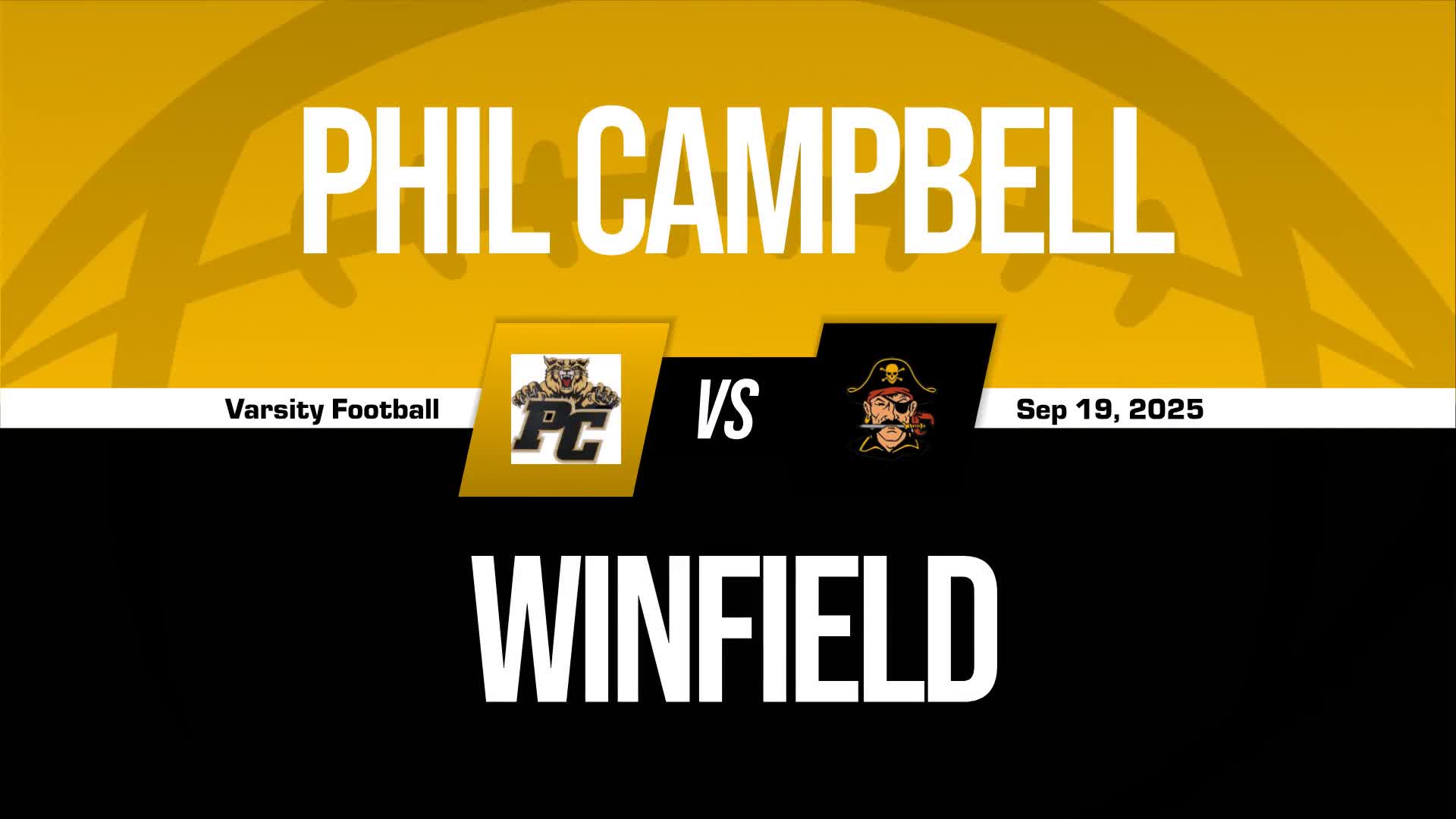 Football Recap: Winfield Piles Up the Points Against Carbon Hill