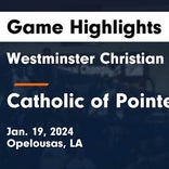 Westminster Academy piles up the points against False River