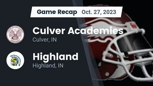 Highland vs. Culver Academies
