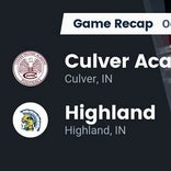 Highland vs. Culver Academies